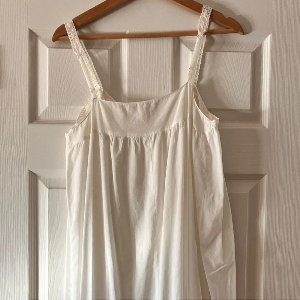 Vintage Y2K Victoria’s Secret Cotton Maxi Nightgown 90’s Canterbury Collection - Picture 11 of 13